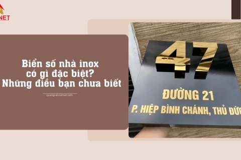 Biển số nhà inox có gì đặc biệt? Những điều bạn chưa biết